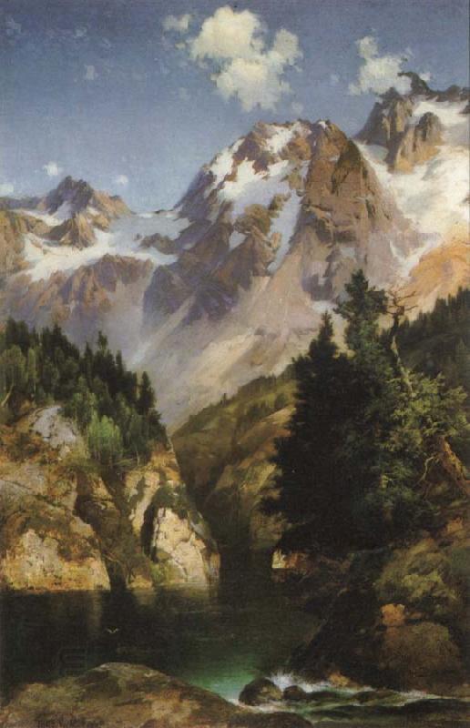 Thomas Moran Idaho Territory oil painting picture